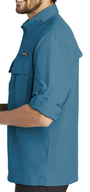 Eddie Bauer [EB600] Long Sleeve Performance Fishing Shirt. Live Chat For Bulk Discounts.