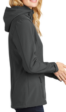 Eddie Bauer [EB537] Ladies Hooded Soft Shell Parka. Live Chat for Bulk Discounts.
