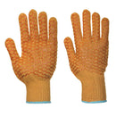A130-Orange.  Criss Cross Glove.  Live Chat for Bulk Discounts