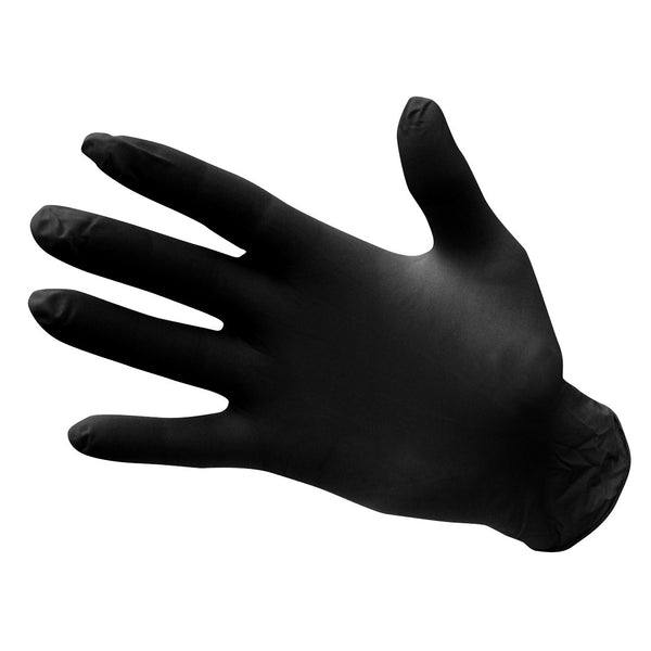 A925-Black.  Powder Free Nitrile Disposable Glove.  Live Chat for Bulk Discounts