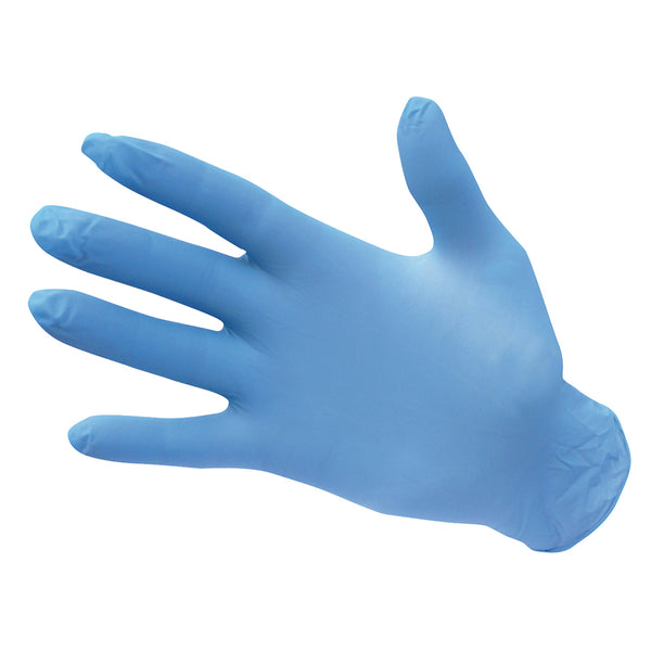 A925-Blue.  Powder Free Nitrile Disposable Glove.  Live Chat for Bulk Discounts