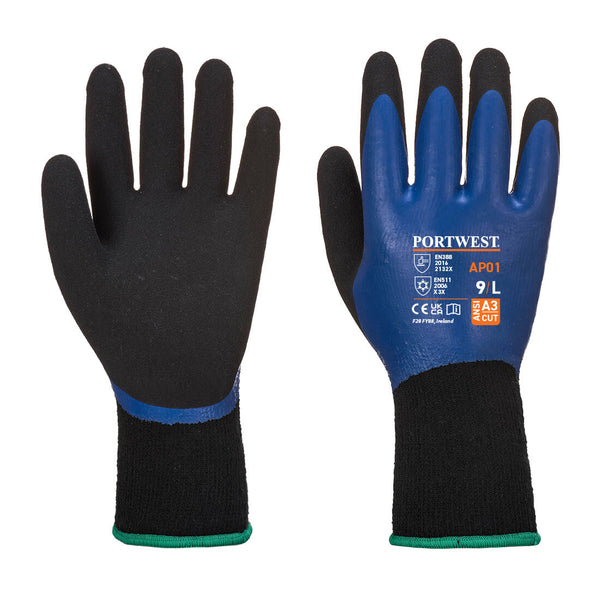 AP01-Blue/Black.  Thermo Pro Glove.  Live Chat for Bulk Discounts