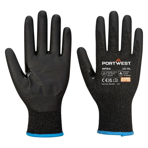 AP34-Black.  LR15 Nitrile Foam Touchscreen Glove PK12.  Live Chat for Bulk Discounts
