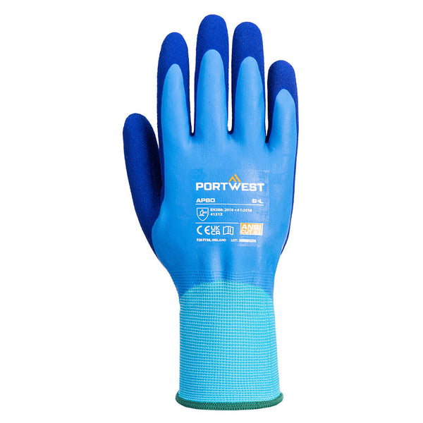 AP80-Blue.  Liquid Pro Glove.  Live Chat for Bulk Discounts