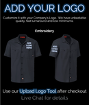 Dickies [SS46] Button-Down Oxford Short Sleeve Shirt. Live Chat For Bulk Discounts.