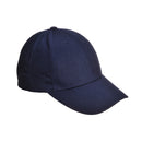 B010-Navy.  Six Panel Baseball Cap.  Live Chat for Bulk Discounts