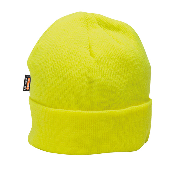 B013-Yellow.  Knit Hat Insulatex Lined.  Live Chat for Bulk Discounts