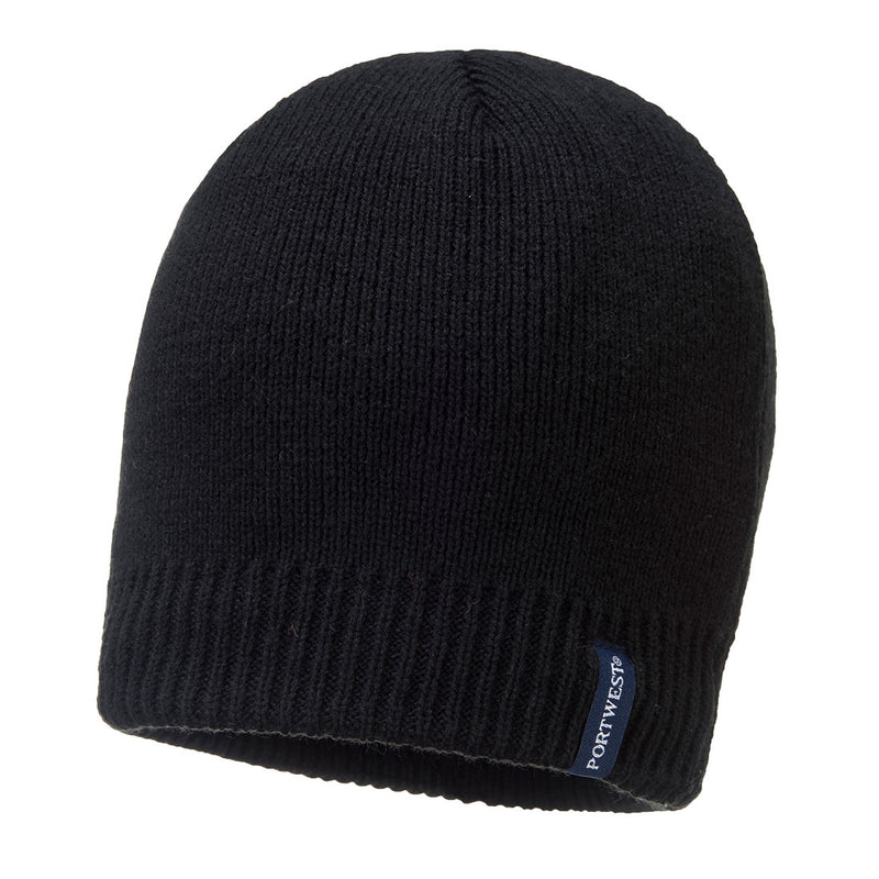 B031-Black.  Waterproof Beanie	.  Live Chat for Bulk Discounts