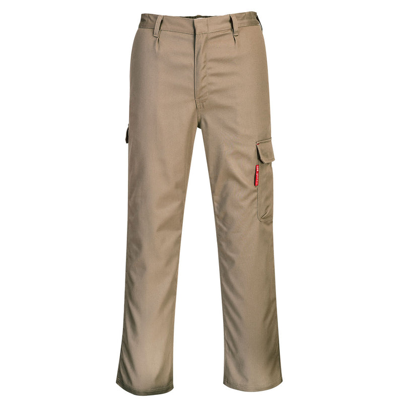 BZ31-Khaki.  Bizweld FR Cargo Pants.  Live Chat for Bulk Discounts