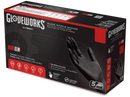 Gloveworks [GPNB] Black Nitrile 5 Mil Industrial Latex Free Disposable Gloves (Case of 1000). Free Shipping. Live Chat For Bulk Discounts.