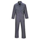C813-Graphite Gray.  Liverpool Zipper Coverall.  Live Chat for Bulk Discounts