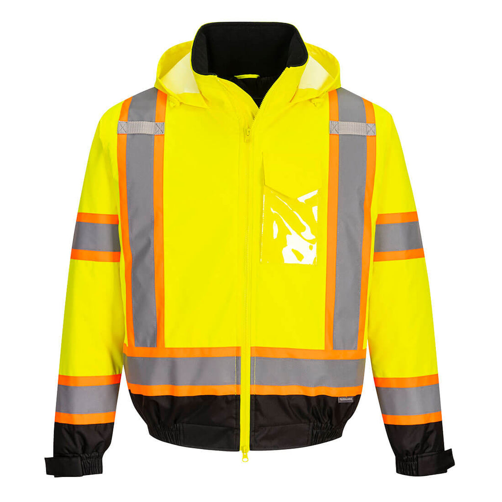 High-Vis X-Back Contrast Tape Vest Portwest - CA101