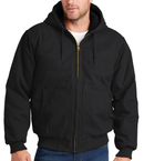 CornerStone [CSJ41] Washed Duck Cloth Insulated Hooded Work Jacket. Live Chat For Bulk Discounts.