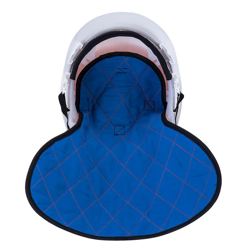 CV03-Orange/Blue.  Cooling Crown with Neck Shade.  Live Chat for Bulk Discounts