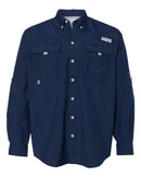 Columbia [101162] Men's Bahama II Long-Sleeve Shirt. Live Chat For Bulks Discounts.
