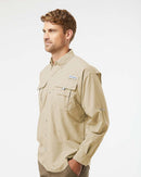 Columbia [101162] Men's Bahama II Long-Sleeve Shirt. Live Chat For Bulks Discounts.