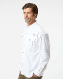 Columbia [101162] Men's Bahama II Long-Sleeve Shirt. Live Chat For Bulks Discounts.