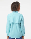 Columbia [139656] Ladies' Bahama Long-Sleeve Shirt. LIVE CHAT FOR BULK DISCOUNTS.
