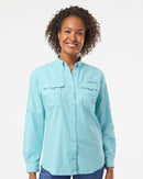 Columbia [139656] Ladies' Bahama Long-Sleeve Shirt. LIVE CHAT FOR BULK DISCOUNTS.