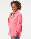 Columbia [139656] Ladies' Bahama Long-Sleeve Shirt. LIVE CHAT FOR BULK DISCOUNTS.