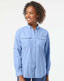 Columbia [139656] Ladies' Bahama Long-Sleeve Shirt. LIVE CHAT FOR BULK DISCOUNTS.