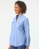 Columbia [139656] Ladies' Bahama Long-Sleeve Shirt. LIVE CHAT FOR BULK DISCOUNTS.