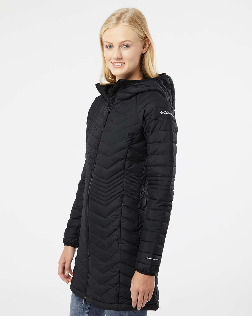 Columbia powder lite jacket black online