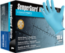 SemperGuard [INIPFT] Blue Nitrile 5 Mil Industrial Latex Free Disposable Gloves (Case of 1000). Free Shipping. Live Chat for Bulk Discounts.