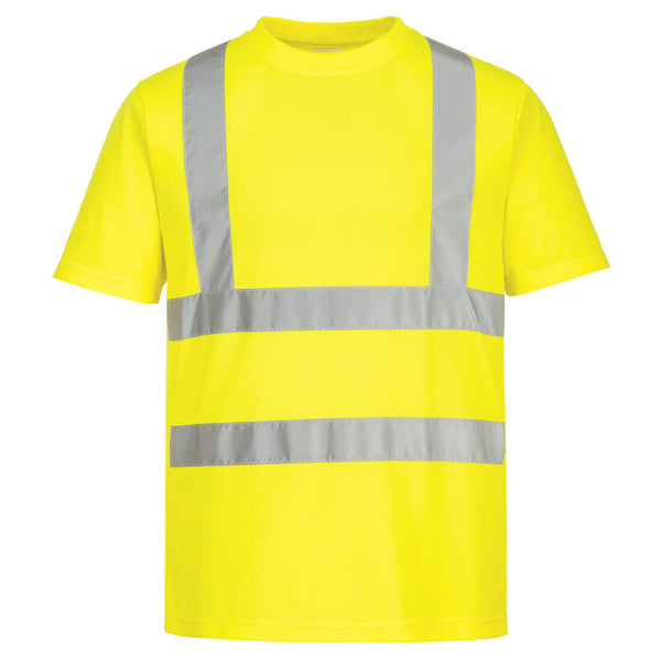 EC12-Yellow.  Eco Hi-Vis Short Sleeve T-Shirt (6 Pack).  Live Chat for Bulk Discounts