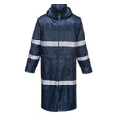 F438-Navy.  Classic Iona Rain Coat.  Live Chat for Bulk Discounts