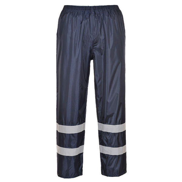 F441-Navy.  Classic Iona Rain Pants.  Live Chat for Bulk Discounts