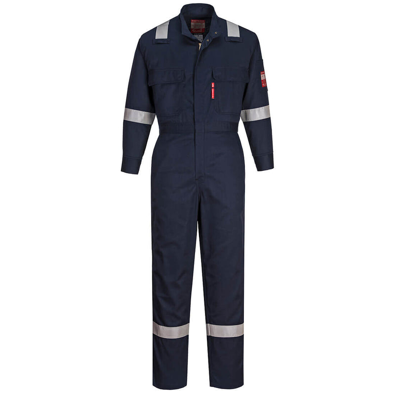 FR504-Navy.  Bizflame 88/12 Women's Coverall.  Live Chat for Bulk Discounts