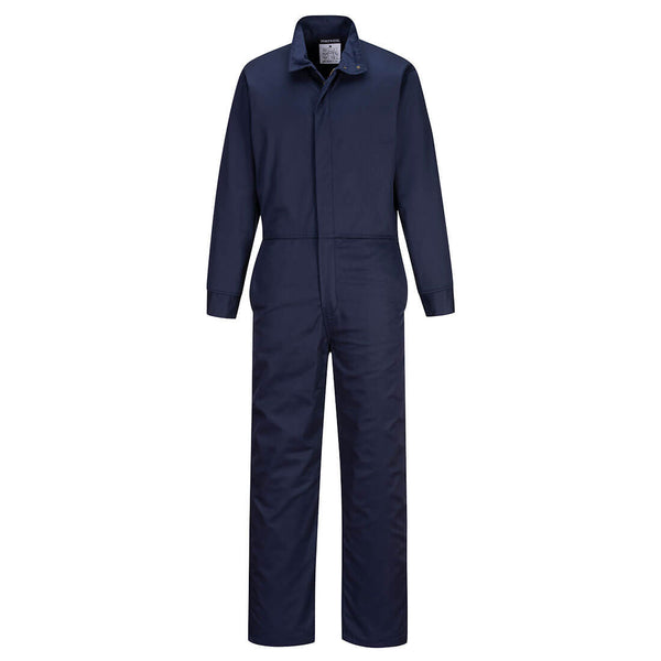 FR505-Navy.  Bizflame 88/12 ARC Coverall.  Live Chat for Bulk Discounts