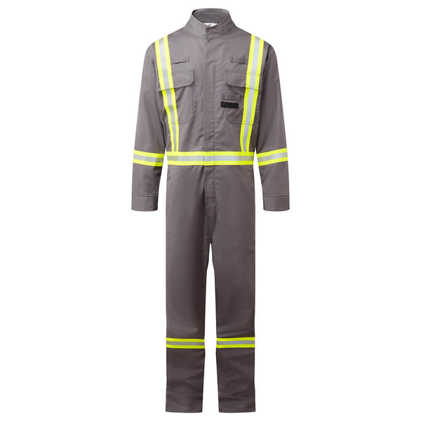 FR511-Gray.  Bizflame 88/12 X Back 2” Iona Xtra FR Coverall.  Live Chat for Bulk Discounts