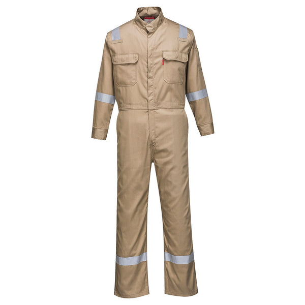 FR94-Khaki.  Bizflame 88/12 Iona FR Coverall.  Live Chat for Bulk Discounts