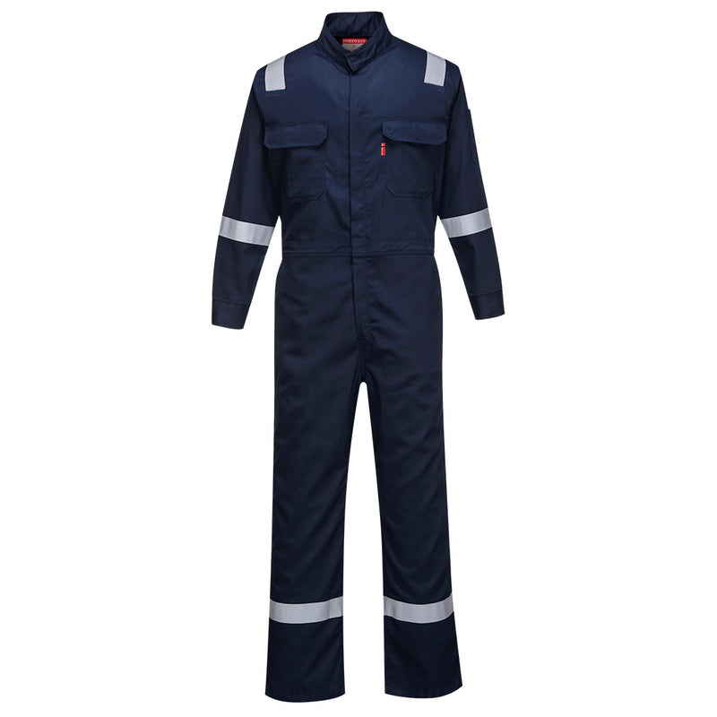 FR94-Navy.  Bizflame 88/12 Iona FR Coverall.  Live Chat for Bulk Discounts