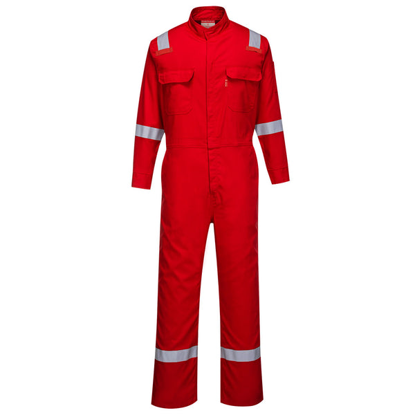 FR94-Red.  Bizflame 88/12 Iona FR Coverall.  Live Chat for Bulk Discounts