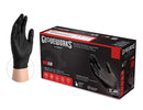 Gloveworks [GPNB] Black Nitrile 5 Mil Industrial Latex Free Disposable Gloves (Case of 1000). Free Shipping. Live Chat For Bulk Discounts.