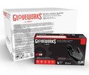 Gloveworks [GPNB] Black Nitrile 5 Mil Industrial Latex Free Disposable Gloves (Case of 1000). Free Shipping. Live Chat For Bulk Discounts.