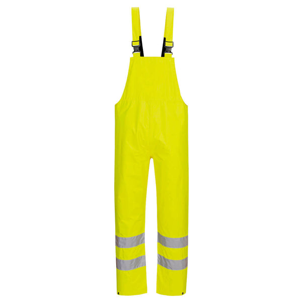 H449-Yellow.  Hi-Vis Bib and Brace.  Live Chat for Bulk Discounts