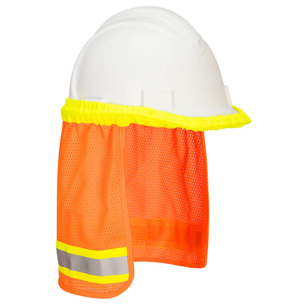 HA16-Orange.  Hi-Vis Neck Shade.  Live Chat for Bulk Discounts