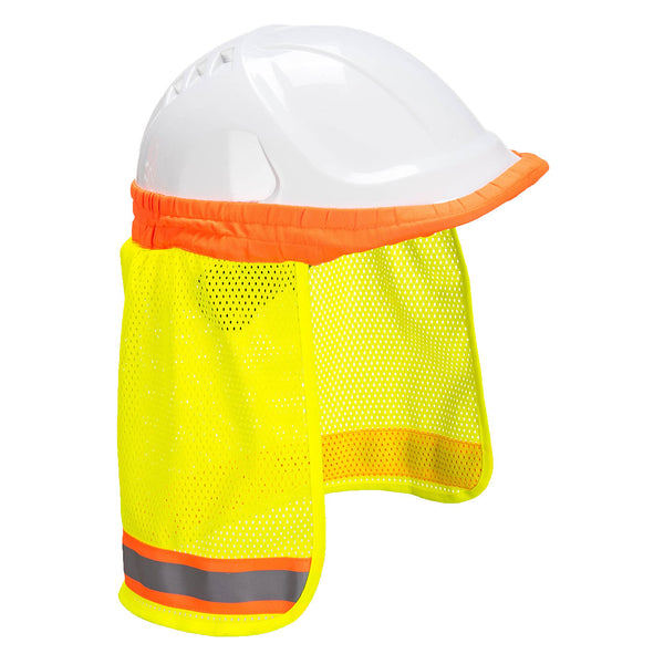 HA16-Yellow.  Hi-Vis Neck Shade.  Live Chat for Bulk Discounts