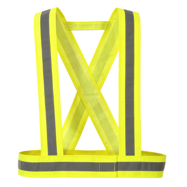 HV55-Yellow.  Hi-Vis Strap.  Live Chat for Bulk Discounts