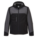 KX362-Black/Gray.  KX3 Hooded Softshell (3L).  Live Chat for Bulk Discounts