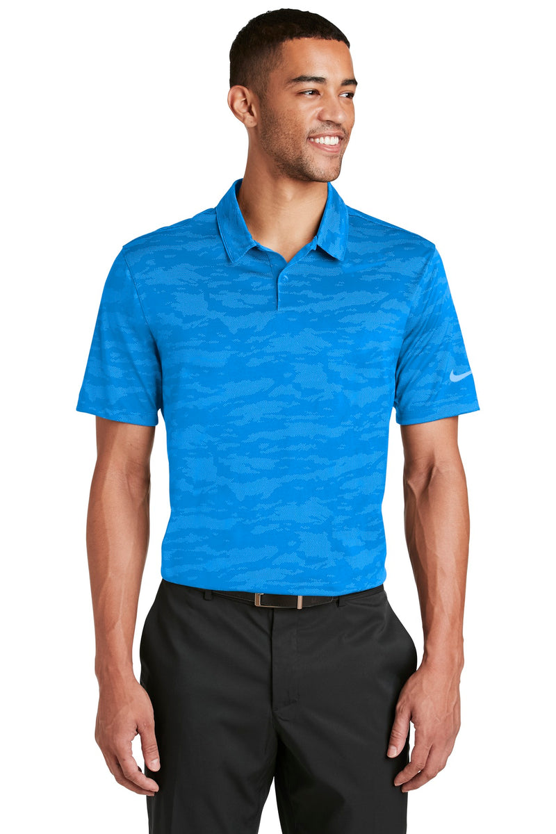Nike Dri-FIT Waves Jacquard Polo. NKAA1852