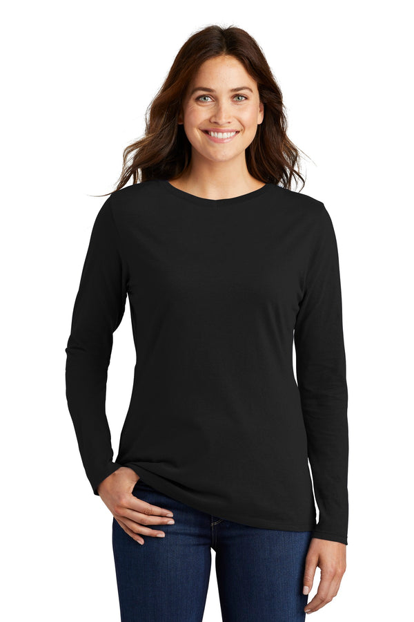 Nike Ladies Core Cotton Long Sleeve Tee. NKCD7300