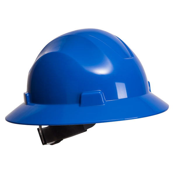 PS56-Royal Blue.  Full Brim Premier Hard Hat .  Live Chat for Bulk Discounts