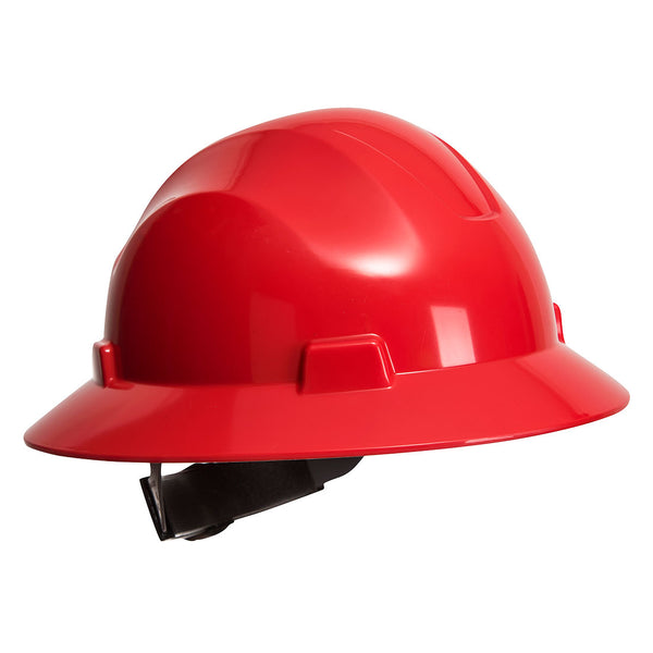 PS56-Red.  Full Brim Premier Hard Hat .  Live Chat for Bulk Discounts