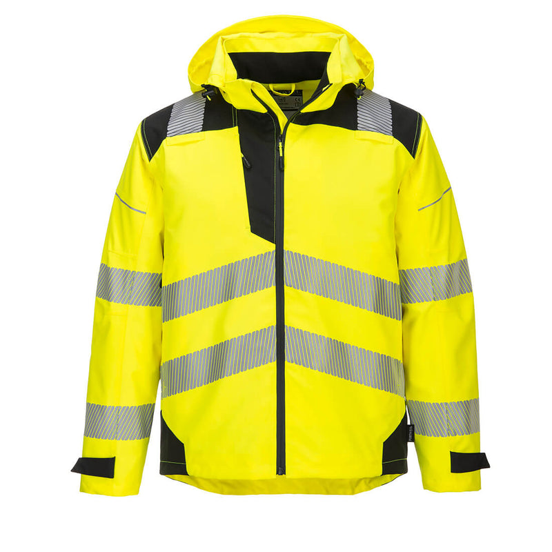 PW360-Yellow/Black.  PW3 Hi-Vis Extreme Rain Jacket.  Live Chat for Bulk Discounts