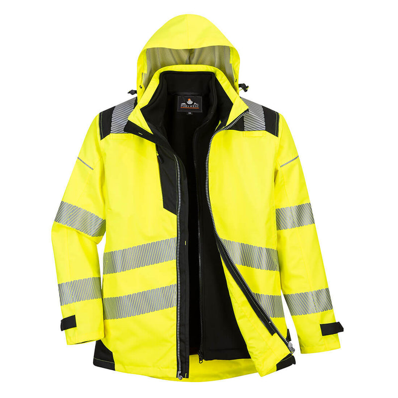 PW365-Yellow/Black.  PW3 Hi-Vis 3-in-1 Jacket.  Live Chat for Bulk Discounts